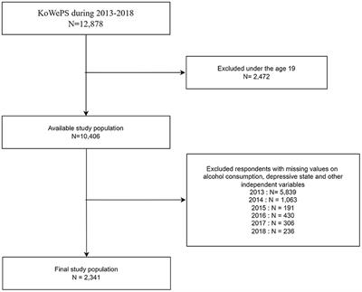 Association Between Changes in Depressive Symptoms and Hazardous Drinking: Findings From the Korea Welfare Panel Study (2013–2018)